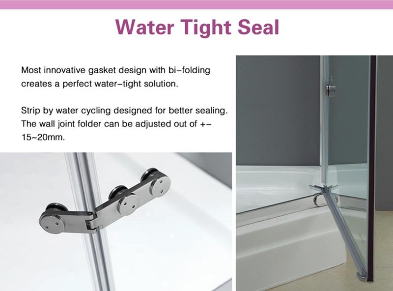frameless shower