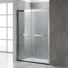 フレームレスバイパスダブルスライドシャワードア