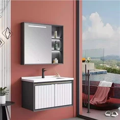 バスルームキャビネットと虚栄心